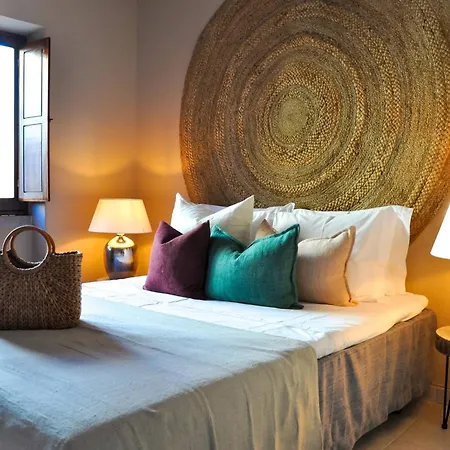 アパート Casa Salinas, Elegant Flat W Patio In Taviras Historical Centre タヴィラ